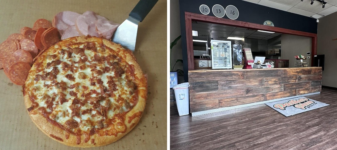 Paxton's Pizza Menu